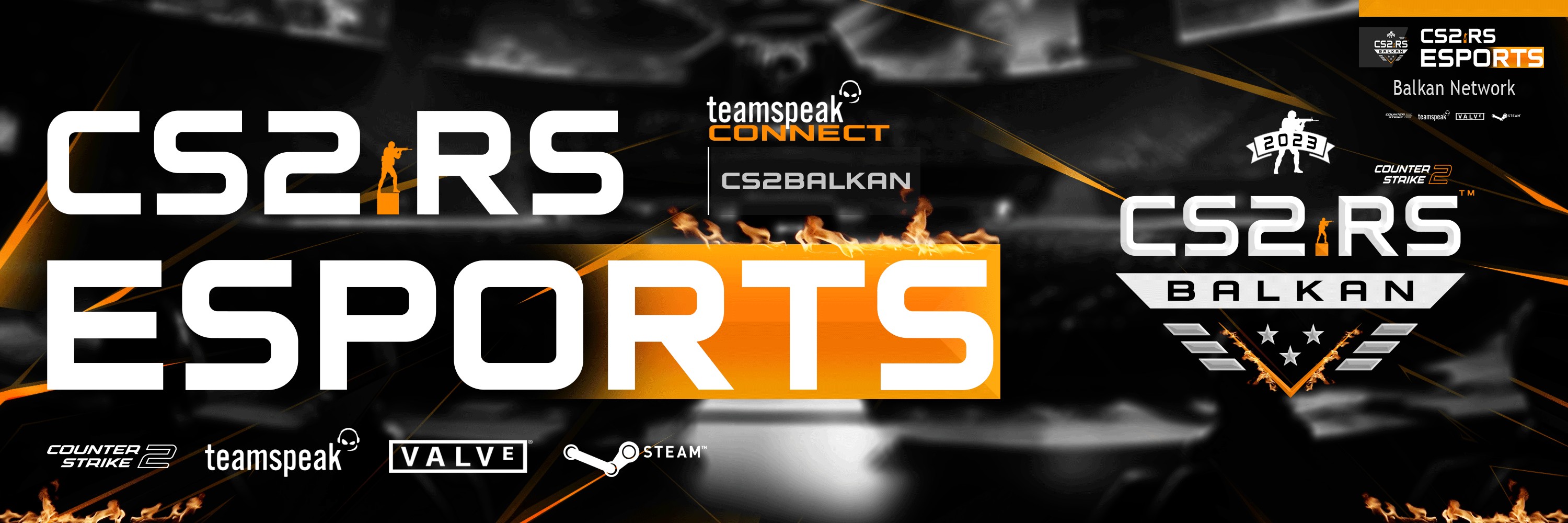CS2.RS Balkan Network ┃× Public TeamSpeak³ banner